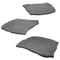 CYIKE Set of 3 Rubber Garden Stepping Stones