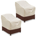 CYIKE Set of 2 Deep Seat Waterproof Patio Chair Covers