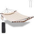 CYIKE 12 FT Double Hammock with Hardwood Spreader Bar