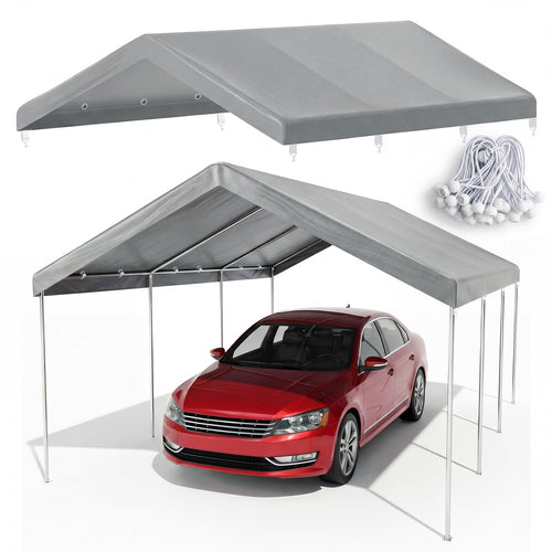 CYIKE 10x20 ft Carport Canopy Replacement Cover
