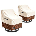 CYIKE Set of 2 Waterproof Patio Chair Covers