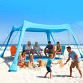 CYIKE 10x10ft Beach Tent Sun Shelter