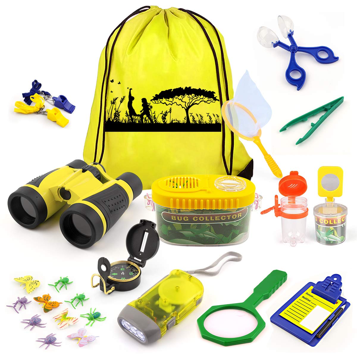 CYIKE 24 pcs Kids Explorer Kit and Bug Catcher Set