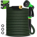 CYIKE 50 Ft Non-Expanding Garden Hose with Spray Nozzle