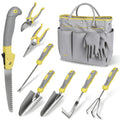 CYIKE 10-piece Stainless Steel Garden Tools Set