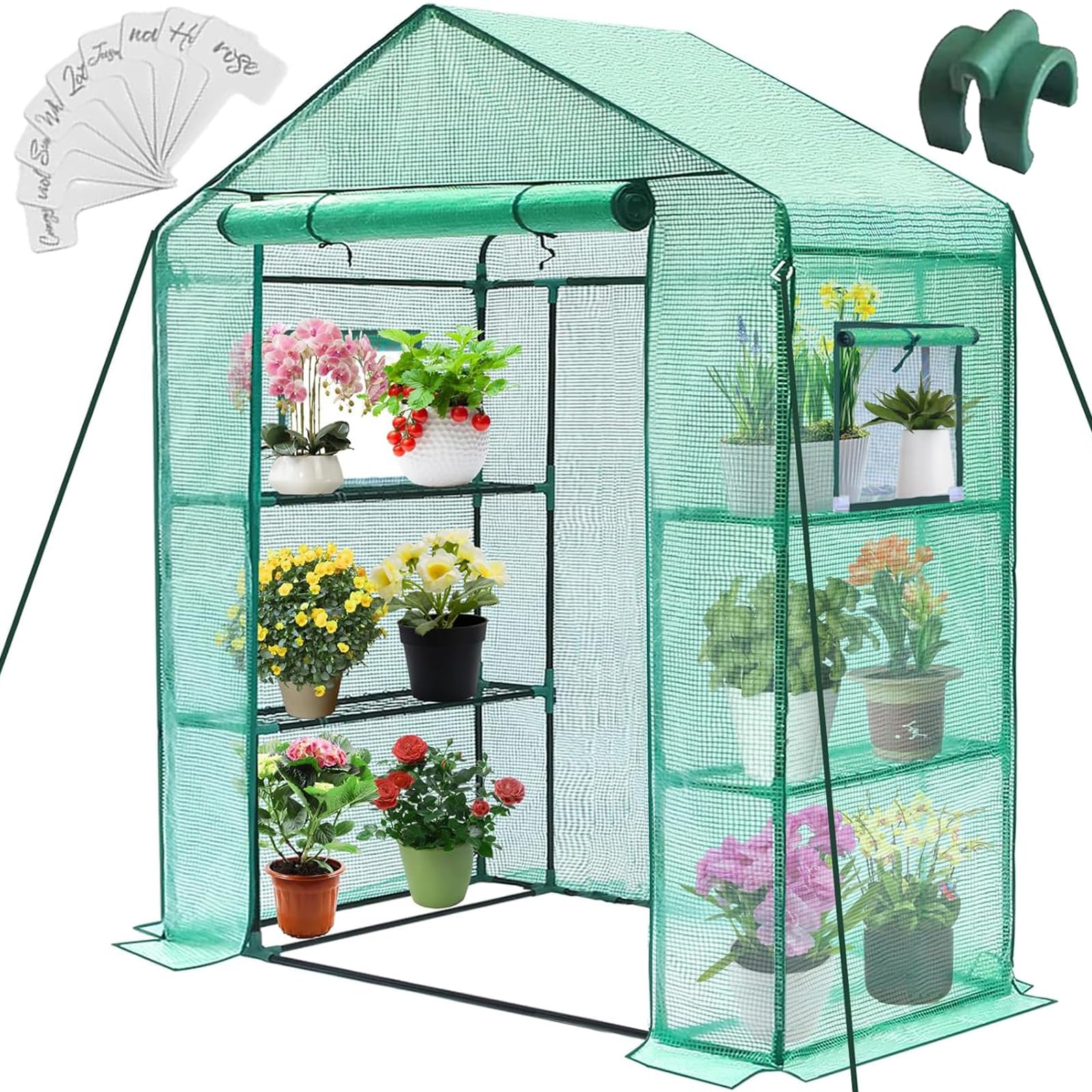 CYIKE 28 x 57 x 76 Inch Portable Greenhouse
