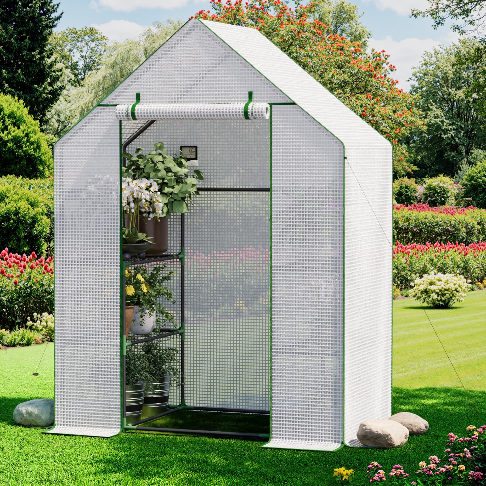 CYIKE Outdoor Walk-in Greenhouse